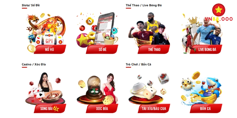 Nhà cái uy tín VN88 là không gian cá cược hoàn hảo cho bạn